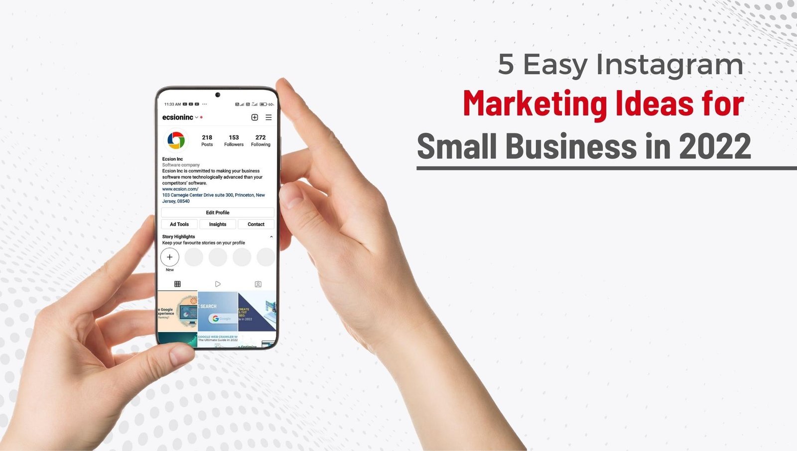 5 Easy Instagram Marketing Ideas For Small Business